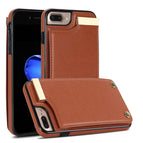 For iPhone 8 Plus / 7 Plus / Brown