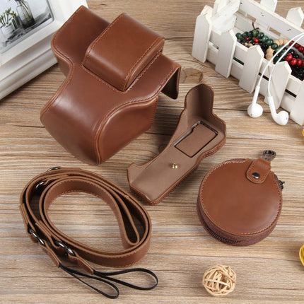 Full Body Magnetic Leather Camera Case Bag with Strap, Deluxe Edition