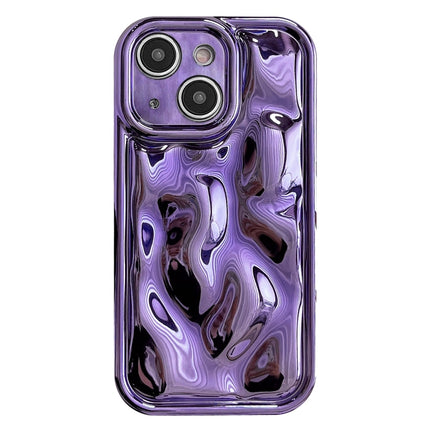 Electroplating Meteorite Texture TPU Phone Case