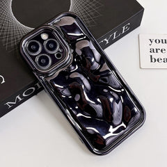 Electroplating Meteorite Texture TPU Phone Case, For iPhone SE 2022 /2020 / 8 / 7, For iPhone 13 Pro Max, For iPhone 13 Pro, For iPhone 13, For iPhone 12, For iPhone 12 Pro Max
