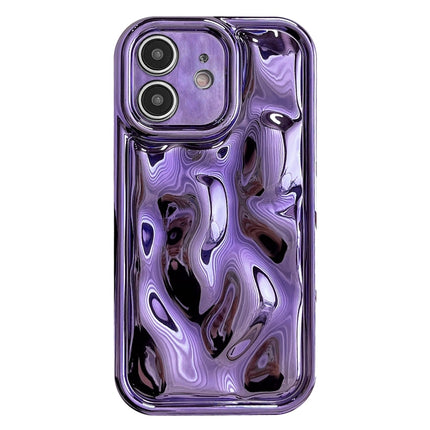 Electroplating Meteorite Texture TPU Phone Case