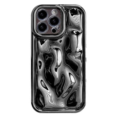 Electroplating Meteorite Texture TPU Phone Case, For iPhone 16 Pro Max, For iPhone 16 Pro, For iPhone 16 Plus, For iPhone 16, For iPhone 15 Pro Max, For iPhone 15 Pro