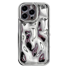 Electroplating Meteorite Texture TPU Phone Case, For iPhone 16 Pro Max, For iPhone 16 Pro, For iPhone 16 Plus, For iPhone 16, For iPhone 15 Pro Max, For iPhone 15 Pro