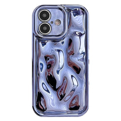 Electroplating Meteorite Texture TPU Phone Case, For iPhone 16 Pro Max, For iPhone 16 Pro, For iPhone 16 Plus, For iPhone 16, For iPhone 15 Pro Max, For iPhone 15 Pro