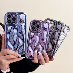 Electroplating Meteorite Texture TPU Phone Case, For iPhone SE 2022 /2020 / 8 / 7, For iPhone 13 Pro Max, For iPhone 13 Pro, For iPhone 13, For iPhone 12, For iPhone 12 Pro Max