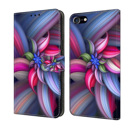 Crystal 3D Shockproof Protective Leather Phone Case, For iPhone 6 Plus / 7 Plus / 8 Plus