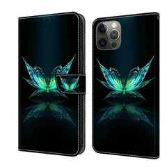 Crystal 3D Shockproof Protective Leather Phone Case