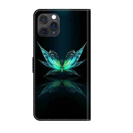 Crystal 3D Shockproof Protective Leather Phone Case, For iPhone 11 Pro Max