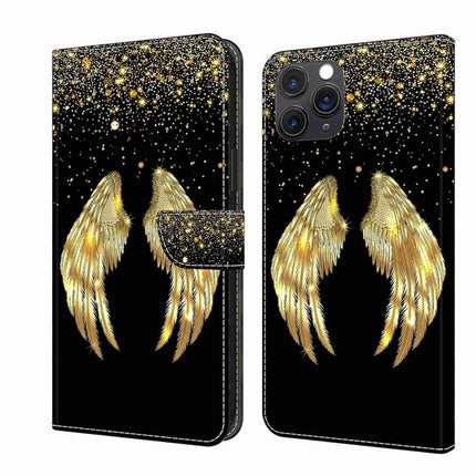 Crystal 3D Shockproof Protective Leather Phone Case, For iPhone 11 Pro Max