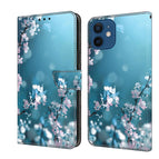 For iPhone 12 mini / 13 mini / Plum Flower