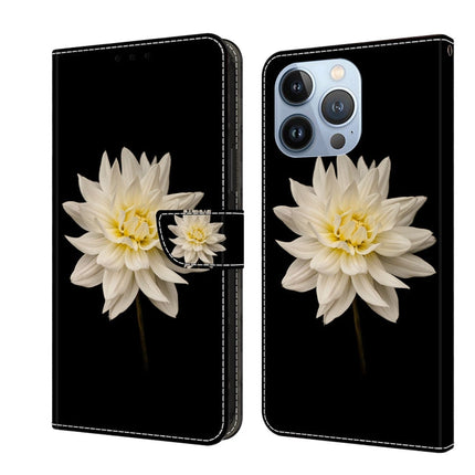 Crystal 3D Shockproof Protective Leather Phone Case, For iPhone 13 Pro