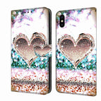 For iPhone X / XS / Pink Diamond Heart