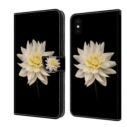 Crystal 3D Shockproof Protective Leather Phone Case, For iPhone X / XS