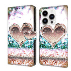 For iPhone 15 Pro / Pink Diamond Heart