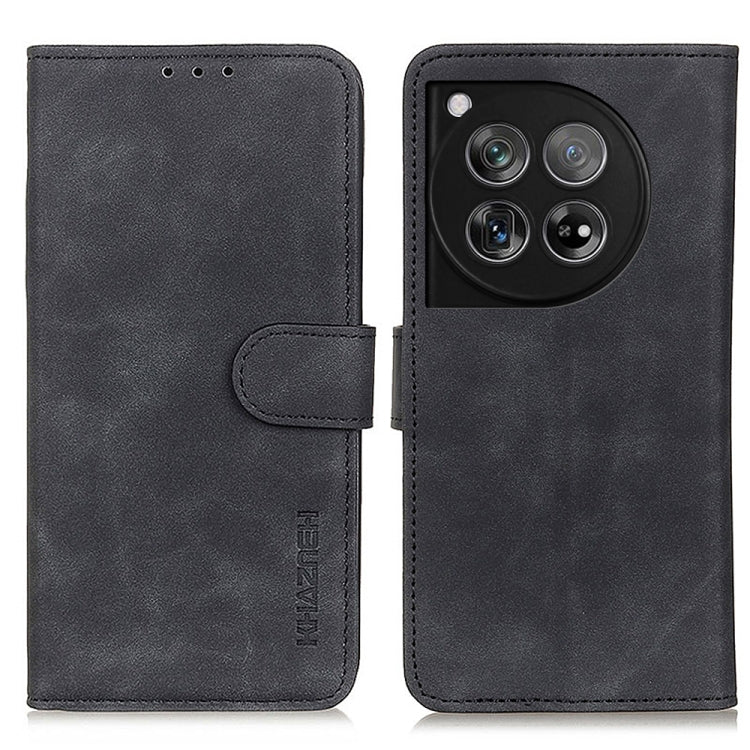 KHAZNEH Retro Texture Leather Phone Case, For OnePlus 12, For OnePlus Ace 2 Pro, For OnePlus Nord 3 / Ace 2V