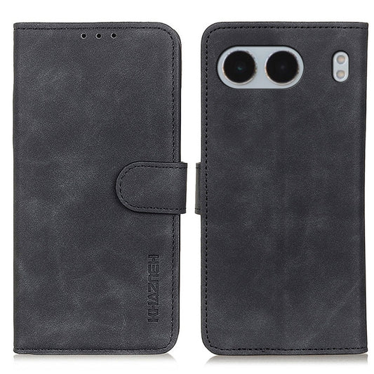 KHAZNEH Retro Texture Leather Phone Case, For OnePlus Nord 4, For OnePlus Nord CE4 Lite, For OnePlus Nord CE4 5G / K12 5G, For OnePlus 12R/Ace 3, For OnePlus 12, For OnePlus Ace 2 Pro, For OnePlus Nord 3 / Ace 2V