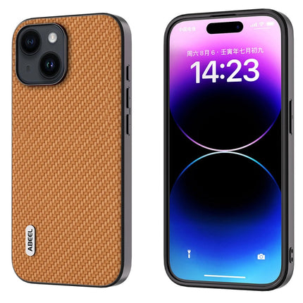 ABEEL Carbon Fiber Texture Protective Phone Case, For iPhone 14 Pro, For iPhone 15 Plus, For iPhone 14 Pro Max