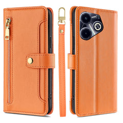 Sheep Texture Cross-body Zipper Wallet Leather Phone Case, For Infinix Note 40 Pro 4G, For Infinix Note 40 Pro 5G, For Infinix Note 40 4G, For Infinix Hot 40i, For Infinix GT 10 Pro 5G