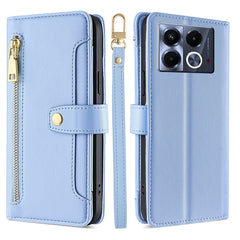 Sheep Texture Cross-body Zipper Wallet Leather Phone Case, For Infinix Hot 50i 4G, For Infinix Hot 50 4G, For Infinix Hot 50 5G, For Infinix Zero 40 4G, For Infinix Note 40 5G