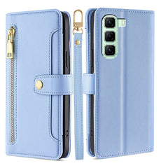 Sheep Texture Cross-body Zipper Wallet Leather Phone Case, For Infinix Hot 50i 4G, For Infinix Hot 50 4G, For Infinix Hot 50 5G, For Infinix Zero 40 4G, For Infinix Note 40 5G