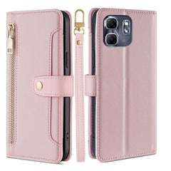 Sheep Texture Cross-body Zipper Wallet Leather Phone Case, For Infinix Hot 50i 4G, For Infinix Hot 50 4G, For Infinix Hot 50 5G, For Infinix Zero 40 4G, For Infinix Note 40 5G