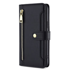 Sheep Texture Cross-body Zipper Wallet Leather Phone Case, For Tecno Camon 20 Pro 4G