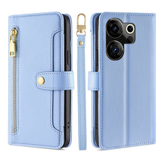 Sheep Texture Cross-body Zipper Wallet Leather Phone Case, For Tecno Pova Neo 3, For Tecno Camon 20 Premier 5G, For Tecno Camon 20 Pro 5G, For Tecno Camon 20 Pro 4G