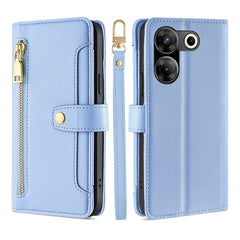 Sheep Texture Cross-body Zipper Wallet Leather Phone Case, For Tecno Pova Neo 3, For Tecno Camon 20 Premier 5G, For Tecno Camon 20 Pro 5G, For Tecno Camon 20 Pro 4G