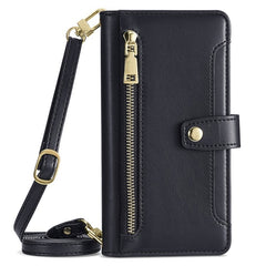 Sheep Texture Cross-body Zipper Wallet Leather Phone Case, For Tecno Spark Go 2024, For Tecno Pova 5 Pro, For Tecno Pova Neo 3, For Tecno Camon 20 Premier 5G, For Tecno Camon 20 Pro 5G
