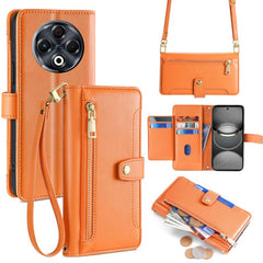 Sheep Texture Cross-body Zipper Wallet Leather Phone Case, For Tecno Spark 30 4G, For Tecno Pova 6 Neo 5G, For Tecno Camon 30 Premier 5G, For Tecno Camon 30 Pro 5G, For Tecno Camon 30