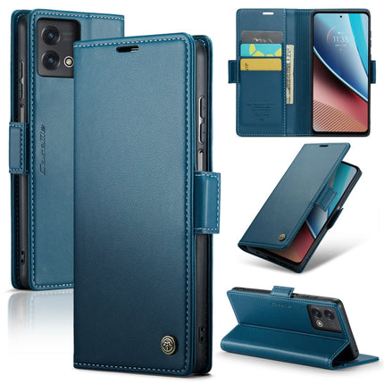 CaseMe 023 Butterfly Buckle Litchi Texture RFID Anti-theft Leather Phone Case, For Motorola Moto G Stylus 5G 2023