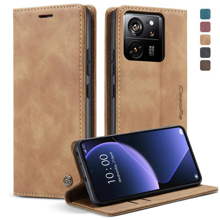 CaseMe 013 Multifunctional Horizontal Flip Leather Phone Case, For Xiaomi Redmi Note 13 Pro 5G, For Xiaomi Redmi 12 4G / 12 5G／Note 12R, For Xiaomi 13T/13T Pro, For Xiaomi Poco F5 5G/Redmi Note 12 Turbo 5G