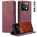 For Xiaomi Redmi Note 13 Pro 5G / Wine Red