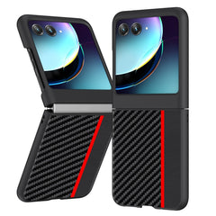 Ultra-thin Carbon Fiber Texture Printing Phone Case, For Motorola Razr 50 Ultra, For Motorola Razr 50, For Motorola Razr 40 Ultra