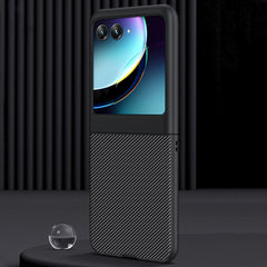 Ultra-thin Carbon Fiber Texture Printing Phone Case, For Motorola Razr 50 Ultra, For Motorola Razr 50, For Motorola Razr 40 Ultra