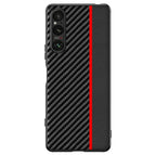 For Sony Xperia 1 V / Black Red