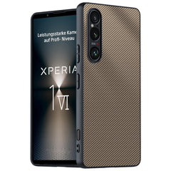 Ultra-thin Carbon Fiber Texture Printing Phone Case, For Sony Xperia 10 VI, For Sony Xperia 1 VI, For Sony Xperia 1 V