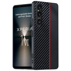 Ultra-thin Carbon Fiber Texture Printing Phone Case, For Sony Xperia 1 VII, For Sony Xperia 10 VI, For Sony Xperia 1 VI, For Sony Xperia 1 V