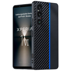 Ultra-thin Carbon Fiber Texture Printing Phone Case, For Sony Xperia 1 VII, For Sony Xperia 10 VI, For Sony Xperia 1 VI, For Sony Xperia 1 V