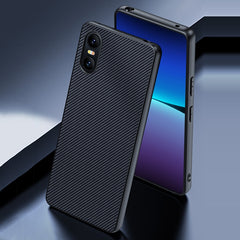 Ultra-thin Carbon Fiber Texture Printing Phone Case, For Sony Xperia 10 VI, For Sony Xperia 1 VI, For Sony Xperia 1 V