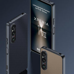 Ultra-thin Carbon Fiber Texture Printing Phone Case, For Sony Xperia 1 VII, For Sony Xperia 10 VI, For Sony Xperia 1 VI, For Sony Xperia 1 V