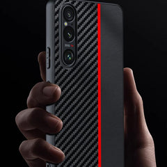 Ultra-thin Carbon Fiber Texture Printing Phone Case, For Sony Xperia 1 VII, For Sony Xperia 10 VI, For Sony Xperia 1 VI, For Sony Xperia 1 V