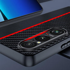 Ultra-thin Carbon Fiber Texture Printing Phone Case, For Sony Xperia 1 VII, For Sony Xperia 10 VI, For Sony Xperia 1 VI, For Sony Xperia 1 V