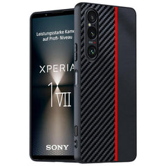Ultra-thin Carbon Fiber Texture Printing Phone Case, For Sony Xperia 1 VII, For Sony Xperia 10 VI, For Sony Xperia 1 VI, For Sony Xperia 1 V