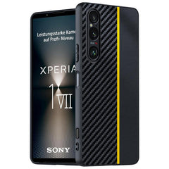 Ultra-thin Carbon Fiber Texture Printing Phone Case, For Sony Xperia 1 VII, For Sony Xperia 10 VI, For Sony Xperia 1 VI, For Sony Xperia 1 V