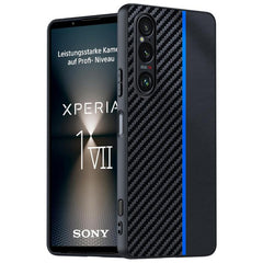 Ultra-thin Carbon Fiber Texture Printing Phone Case, For Sony Xperia 1 VII, For Sony Xperia 10 VI, For Sony Xperia 1 VI, For Sony Xperia 1 V