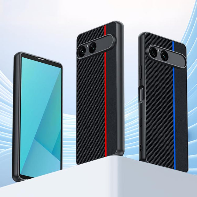 Ultra-thin Carbon Fiber Texture Printing Phone Case, For Sony Xperia 10 VII, For Sony Xperia 1 VII, For Sony Xperia 10 VI, For Sony Xperia 1 VI