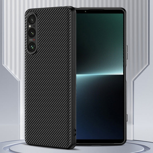 Ultra-thin Carbon Fiber Texture Printing Phone Case, For Sony Xperia 1 VII, For Sony Xperia 10 VI, For Sony Xperia 1 VI, For Sony Xperia 1 V
