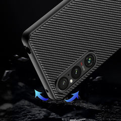 Ultra-thin Carbon Fiber Texture Printing Phone Case, For Sony Xperia 1 VII, For Sony Xperia 10 VI, For Sony Xperia 1 VI, For Sony Xperia 1 V