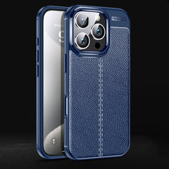 Litchi Texture Shockproof TPU Phone Case, For iPhone 17 Pro Max, For iPhone 17 Pro, For iPhone 17, For iPhone 17 Air, iPhone 16e, For iPhone 16 Pro Max, For iPhone 16 Pro, For iPhone 16 Plus, For iPhone 16, For iPhone 15 Pro Max, For iPhone 15 Pro�����...